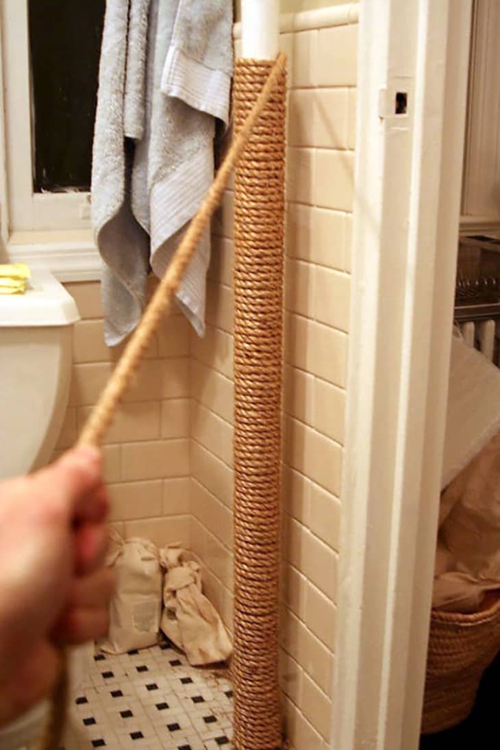 How To Wrap A Hot Pipe In Rope Wrapping Steam Pipes For Insulation Apartment Therapy
