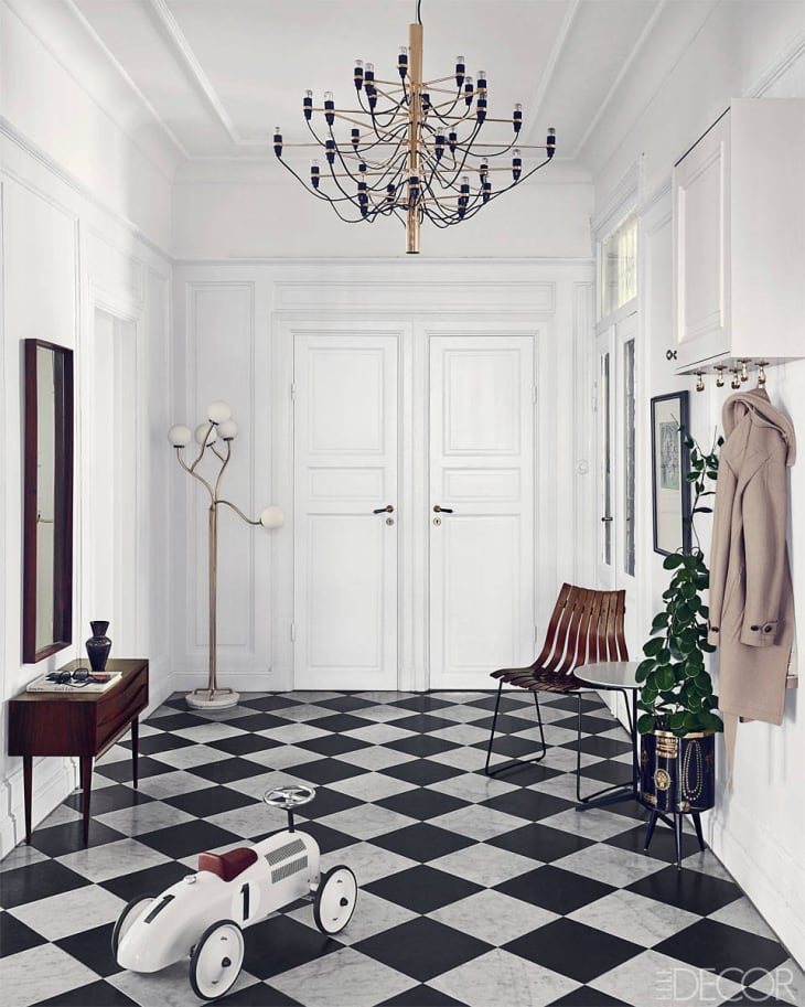 Black White Checkered Tile Floor Flooring Guide By Cinvex