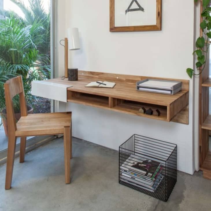 Best Wall Mounted Desks Floating Desks To Save Space Apartment