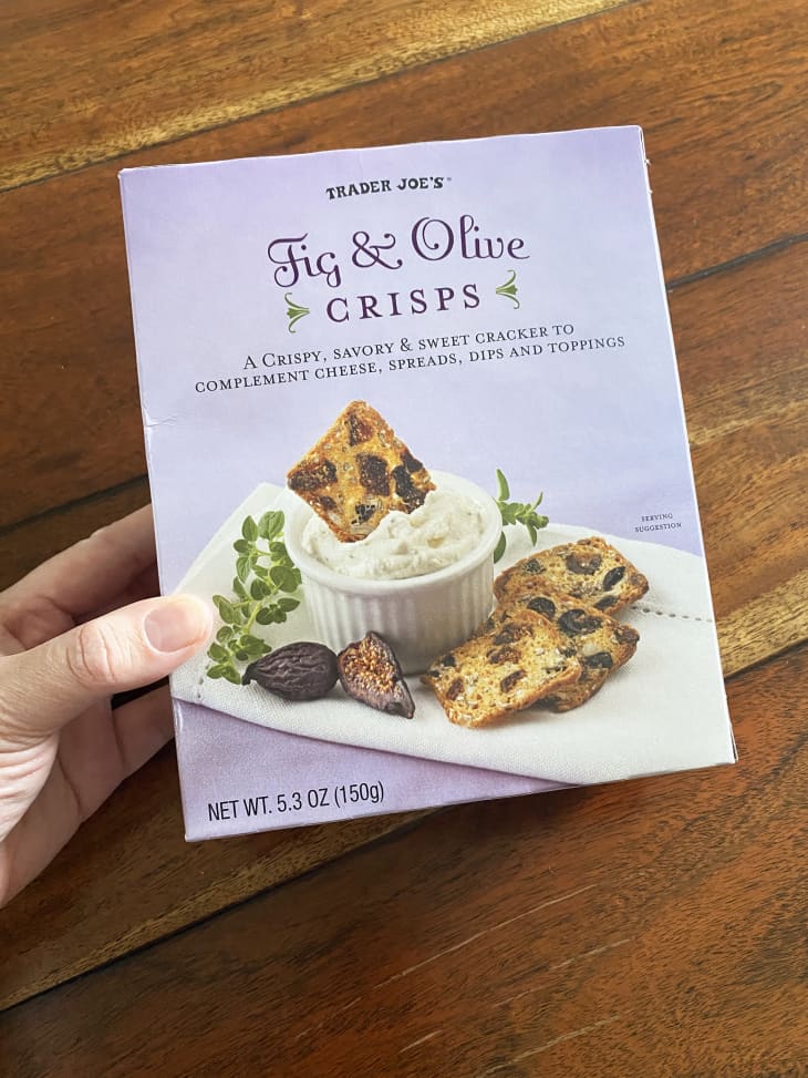 Trader Joe S Fig And Olive Crisps Review The Kitchn