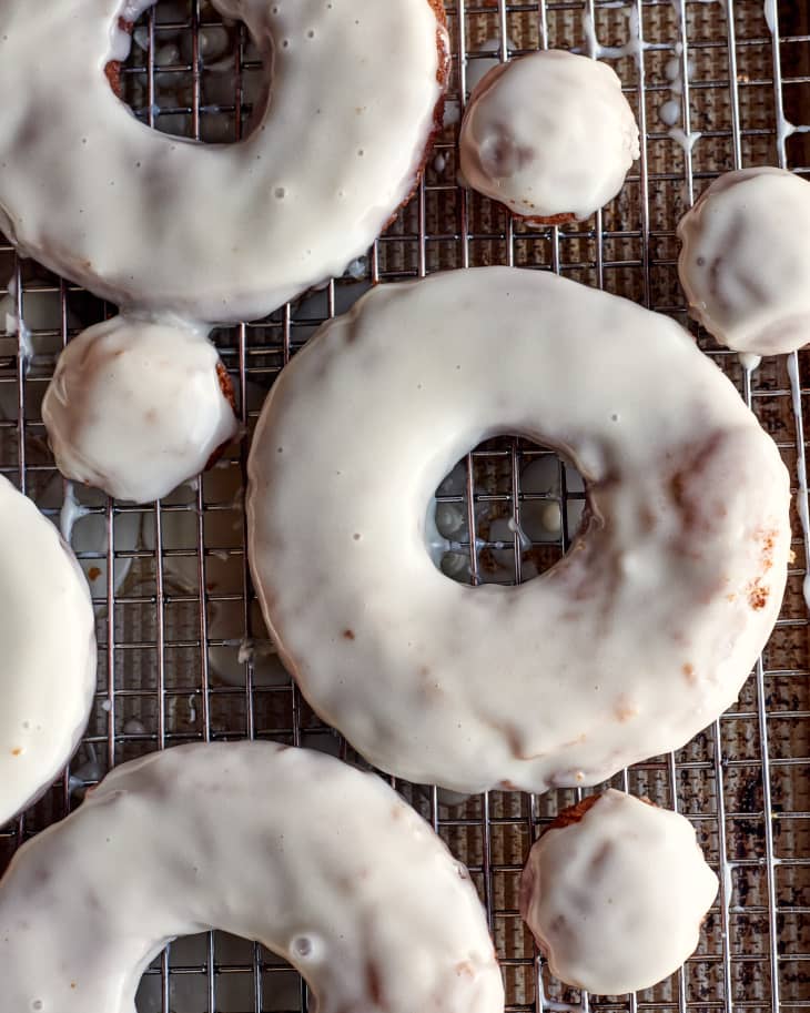 Sour Cream Doughnuts Recipe Easy Old Fashioned Cake Doughnuts The