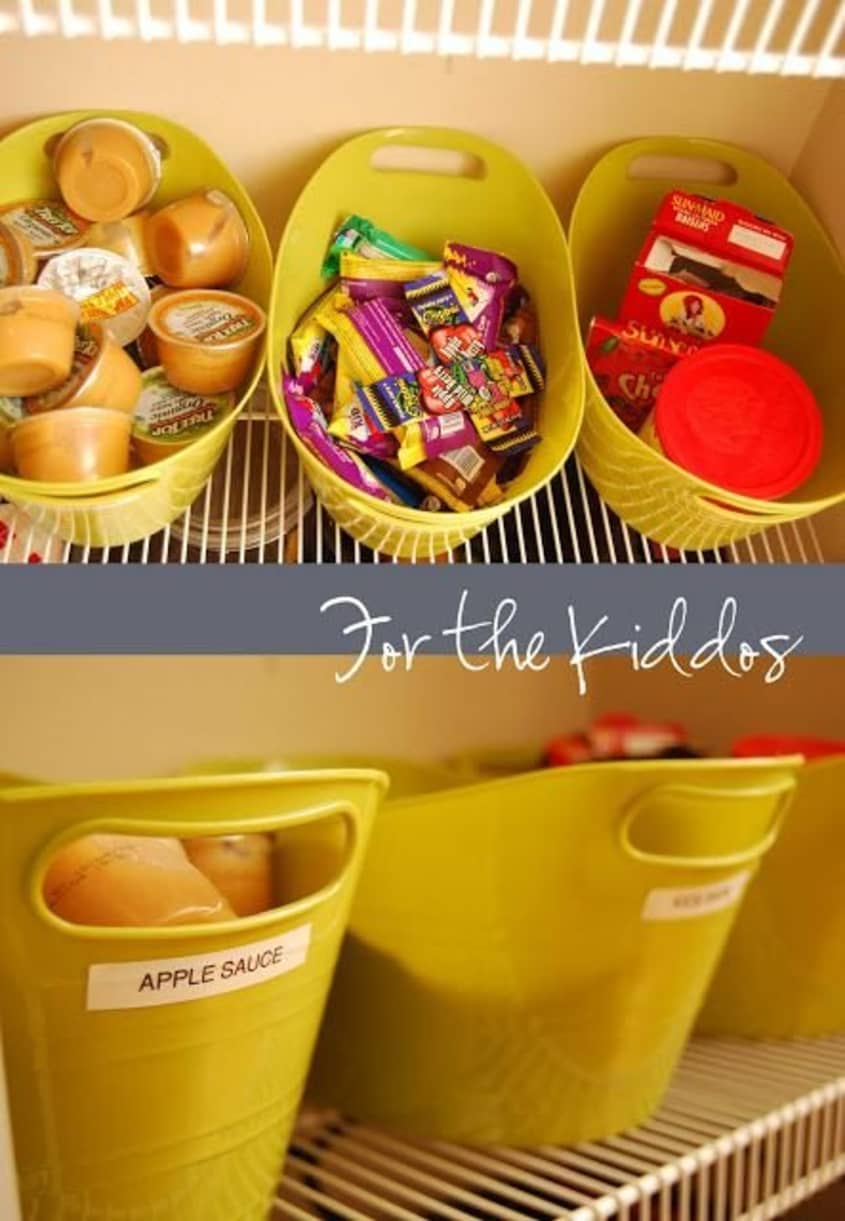 7 Snack Stations And Setup Ideas For Organizing Snacks At Home The Kitchn