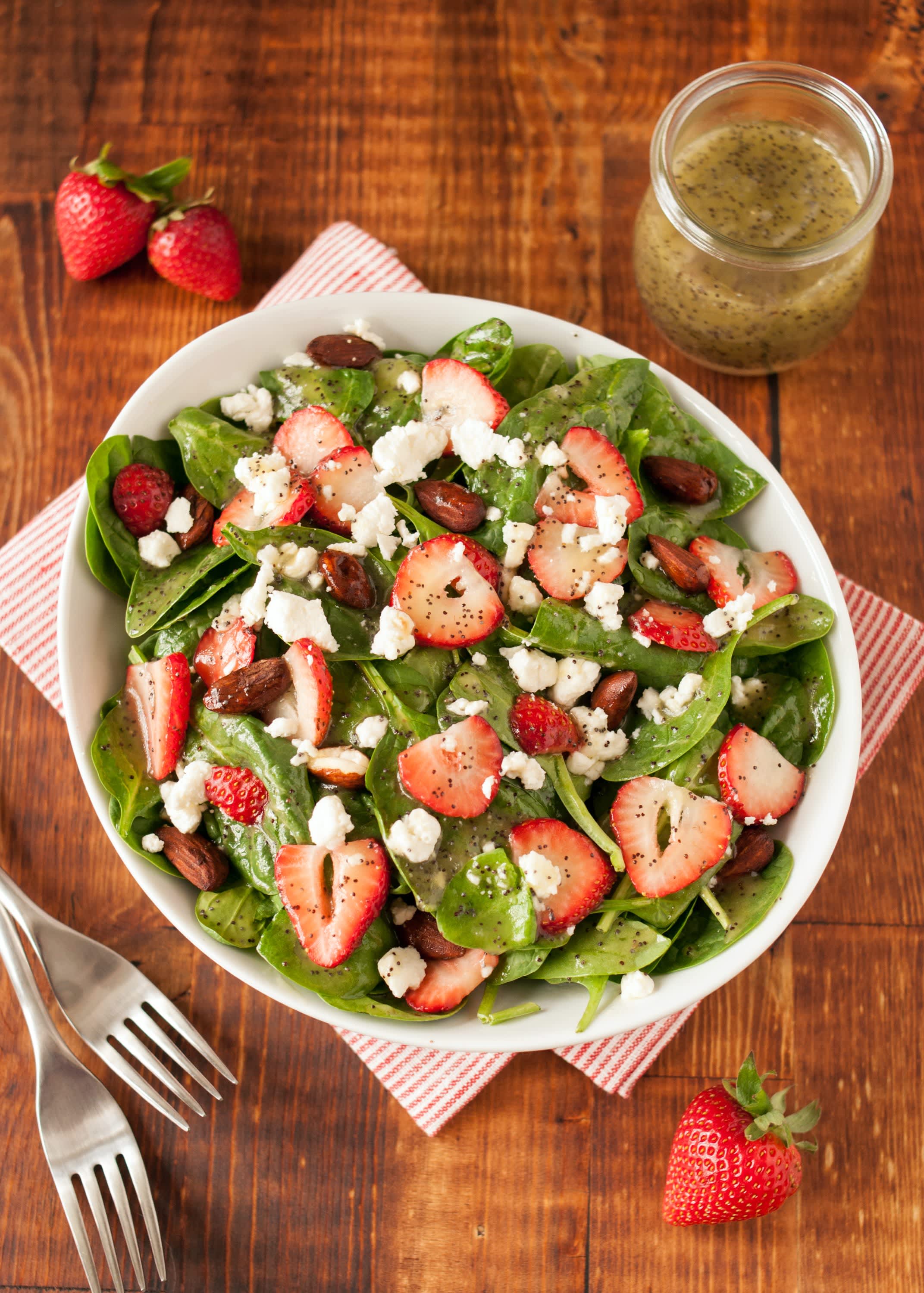 The Best Strawberry Salad Dressing