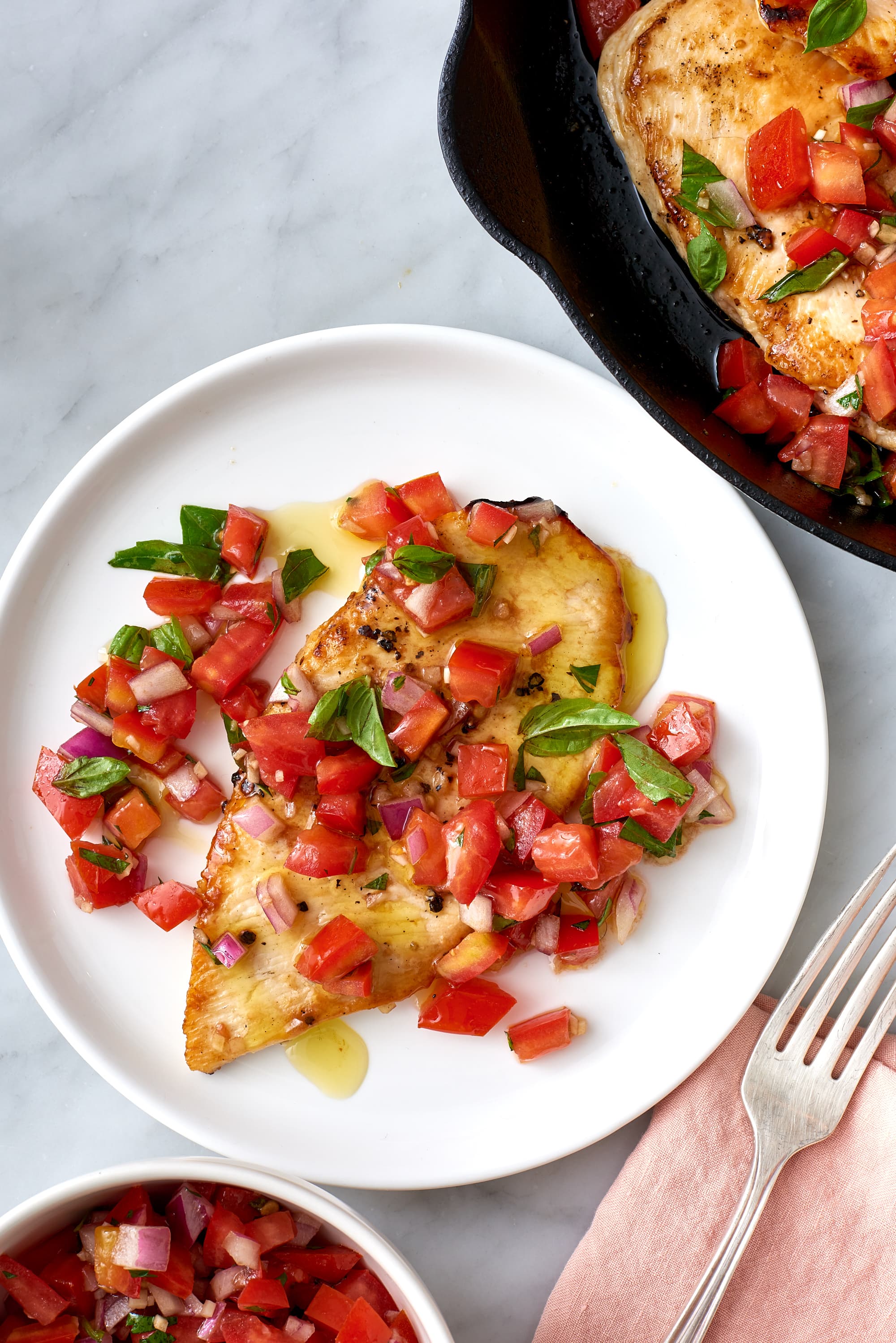 Recipe Easy Bruschetta Chicken The Kitchn