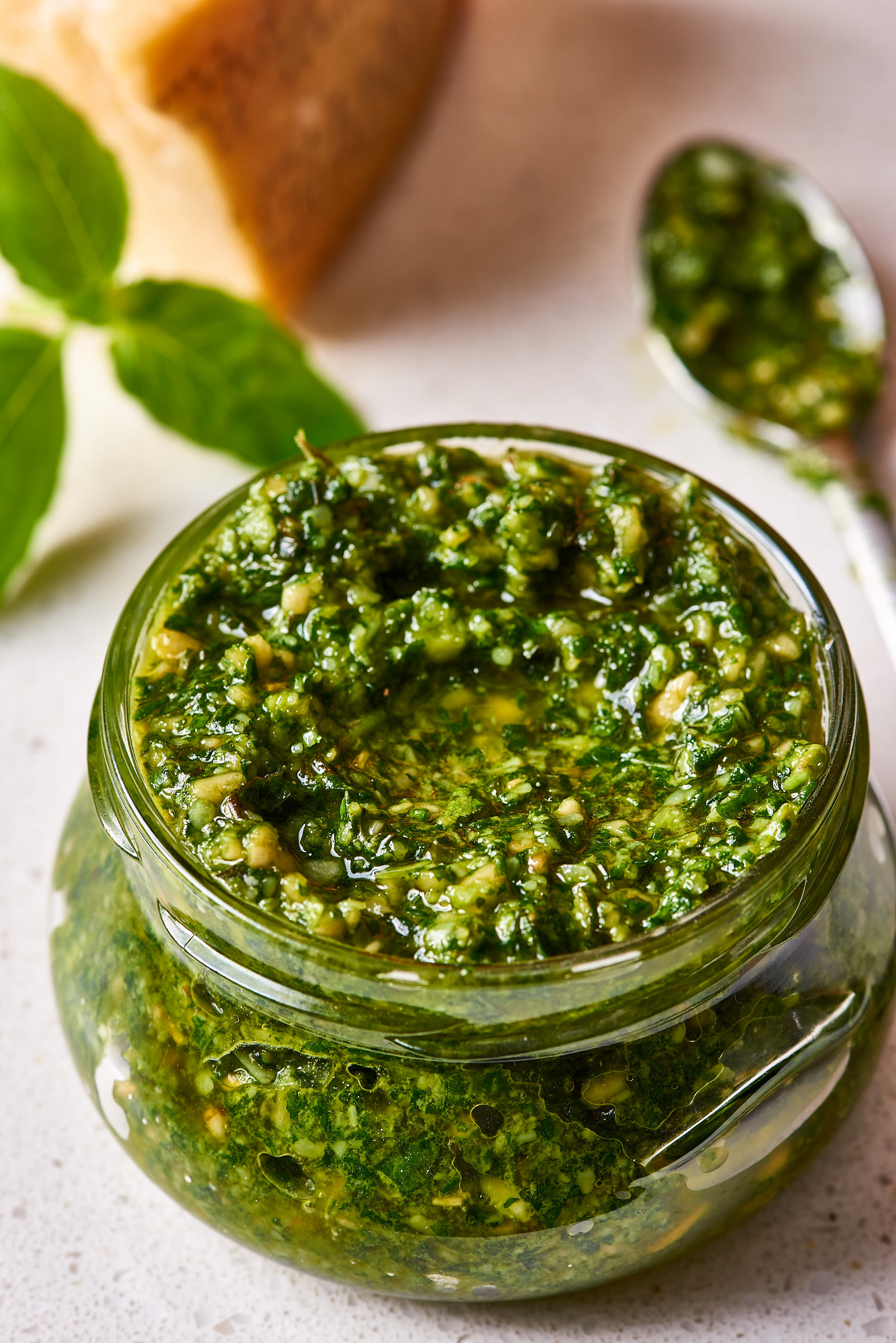 Easy Pesto in the KitchenAid 3.5 cup food processor. We call it a
