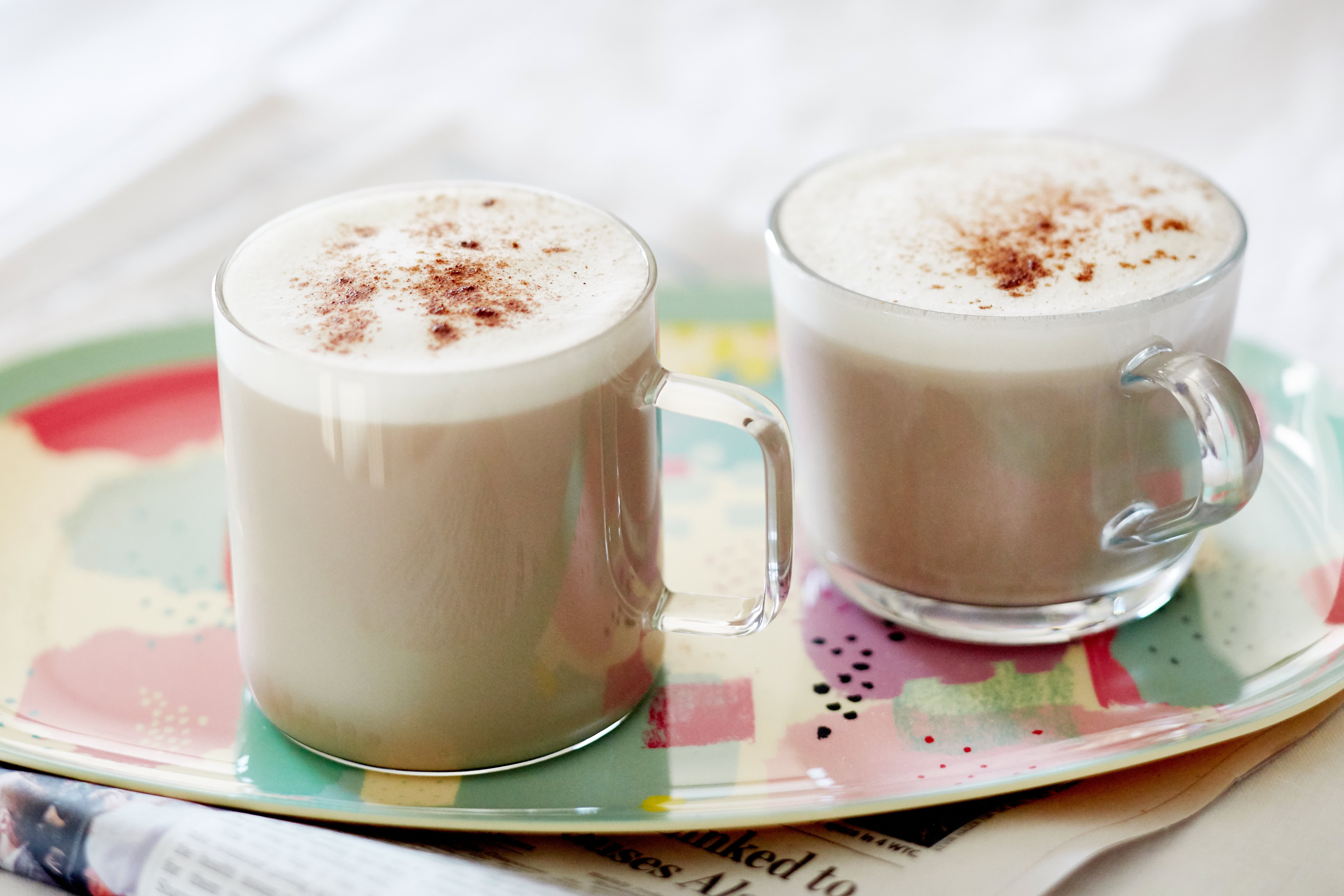Homemade Chai Tea Latte with Almond Milk