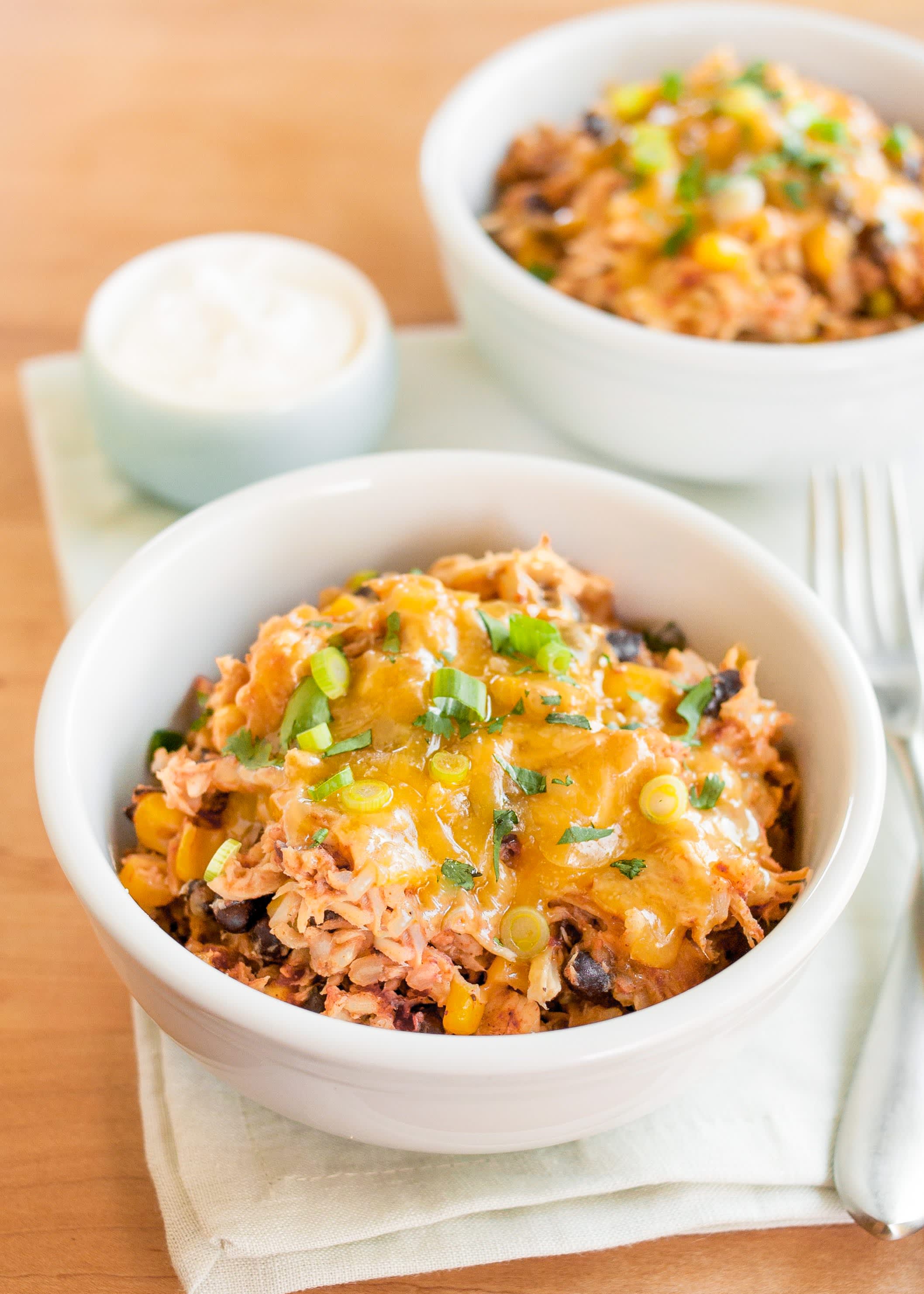 Instant Pot Chicken Burrito Bowl {Quick + Easy} - Eating Instantly