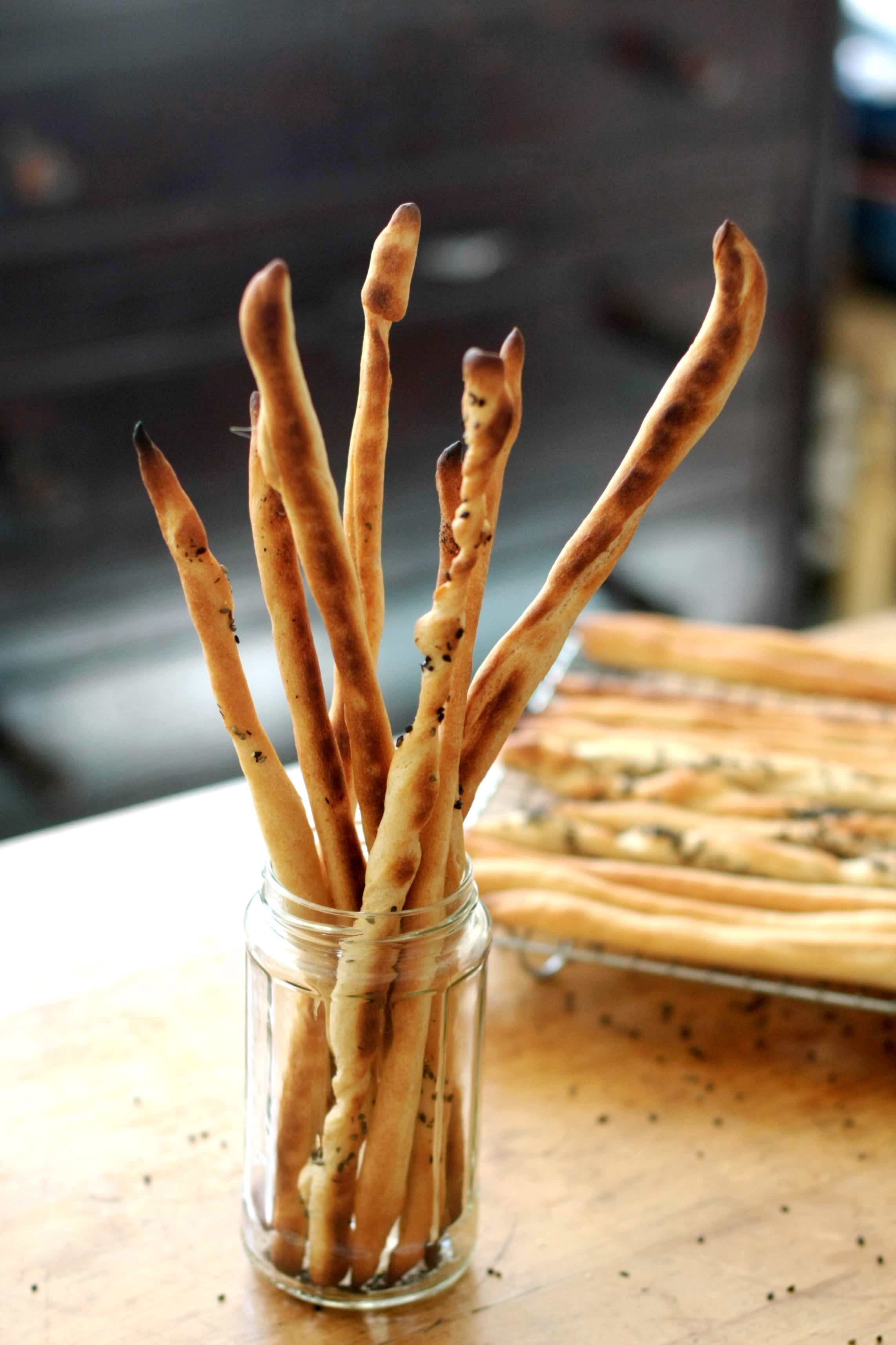 Kitchn Recipe Grissini | Breadsticks Fresh The Herbs) (With
