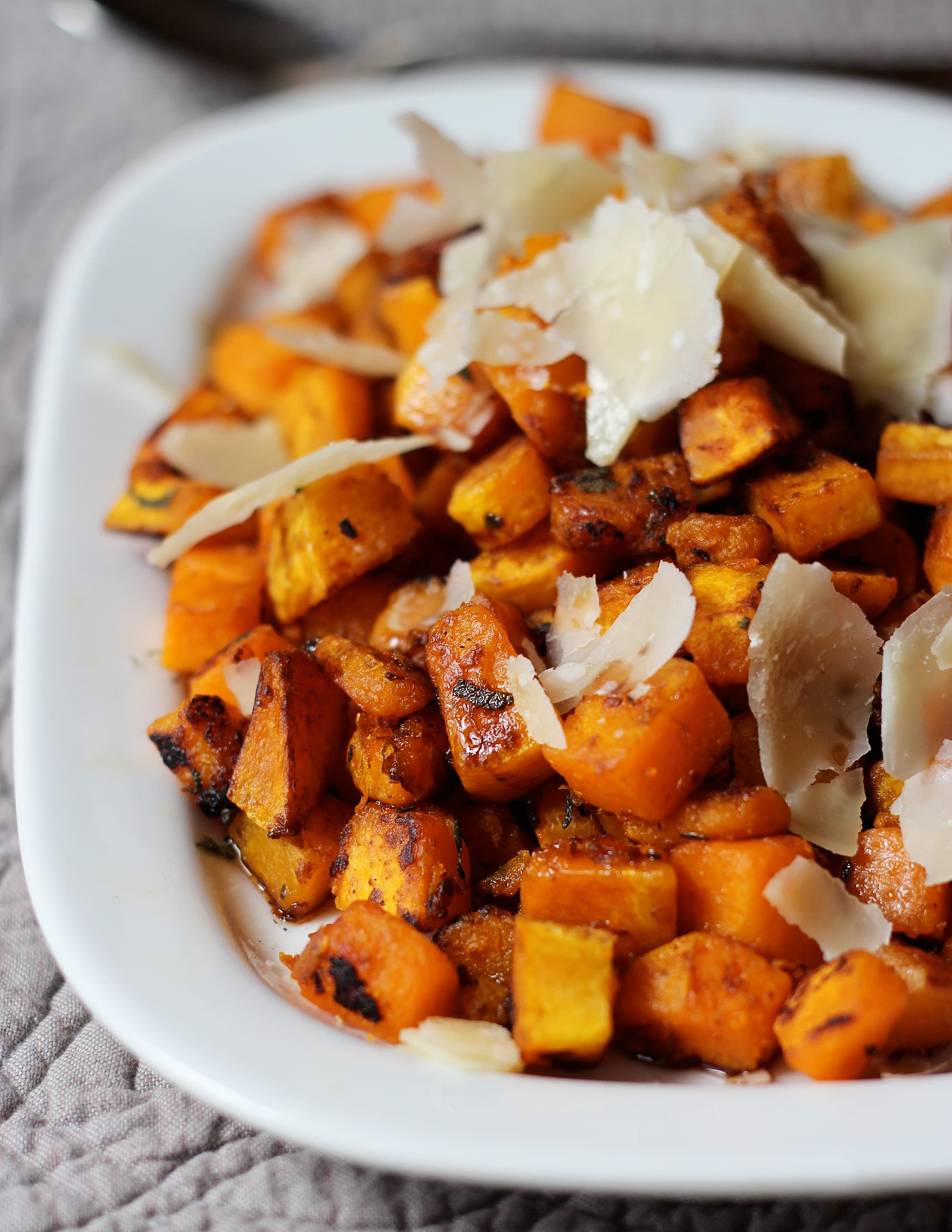 Air Fryer Butternut Squash Cubes - Cozy Cravings