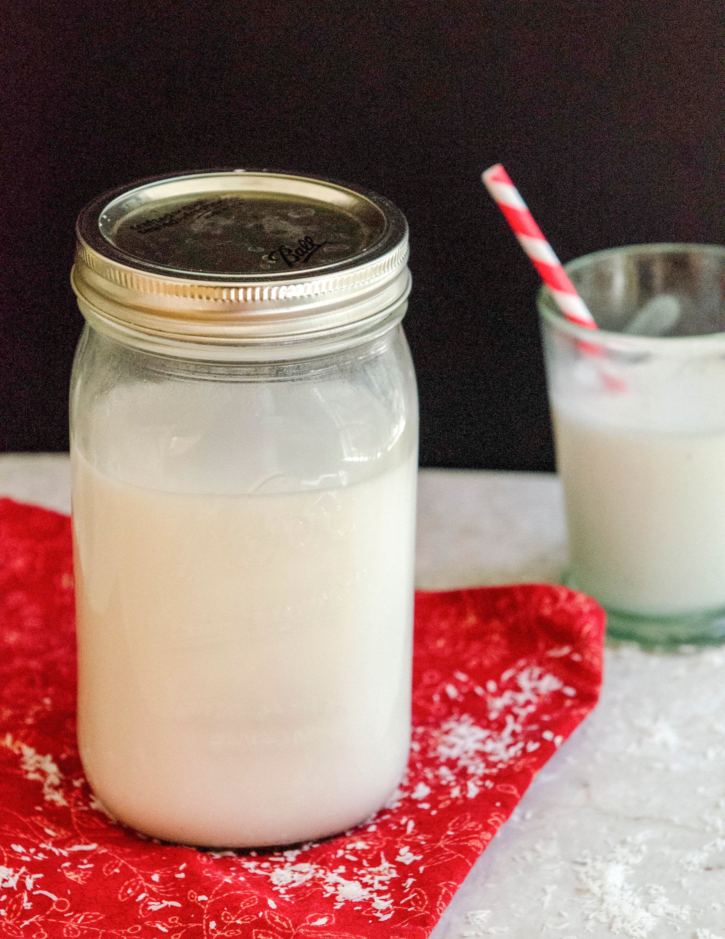 Easy Homemade Coconut Milk