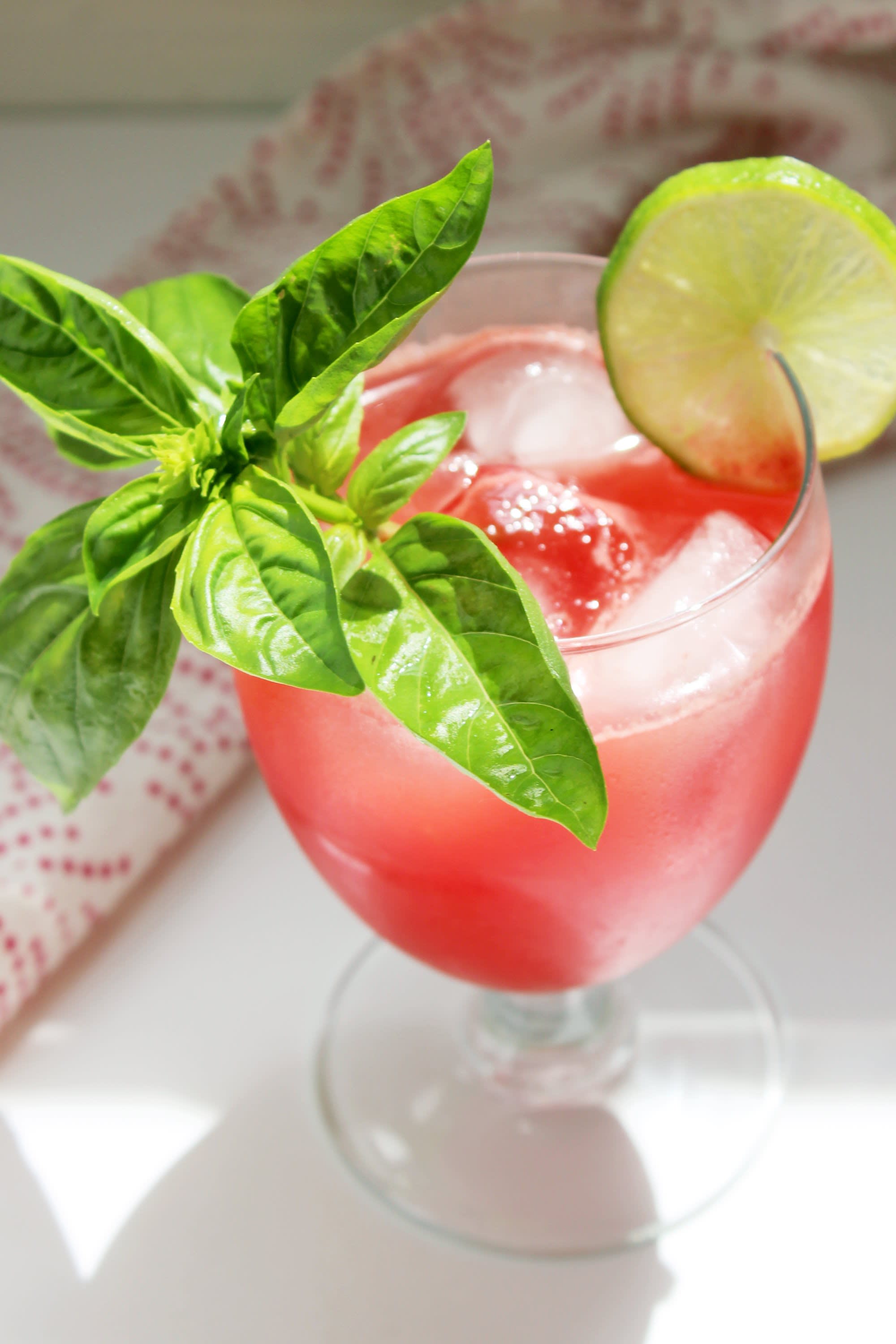 Recipe Watermelon Basil Agua Fresca The Kitchn