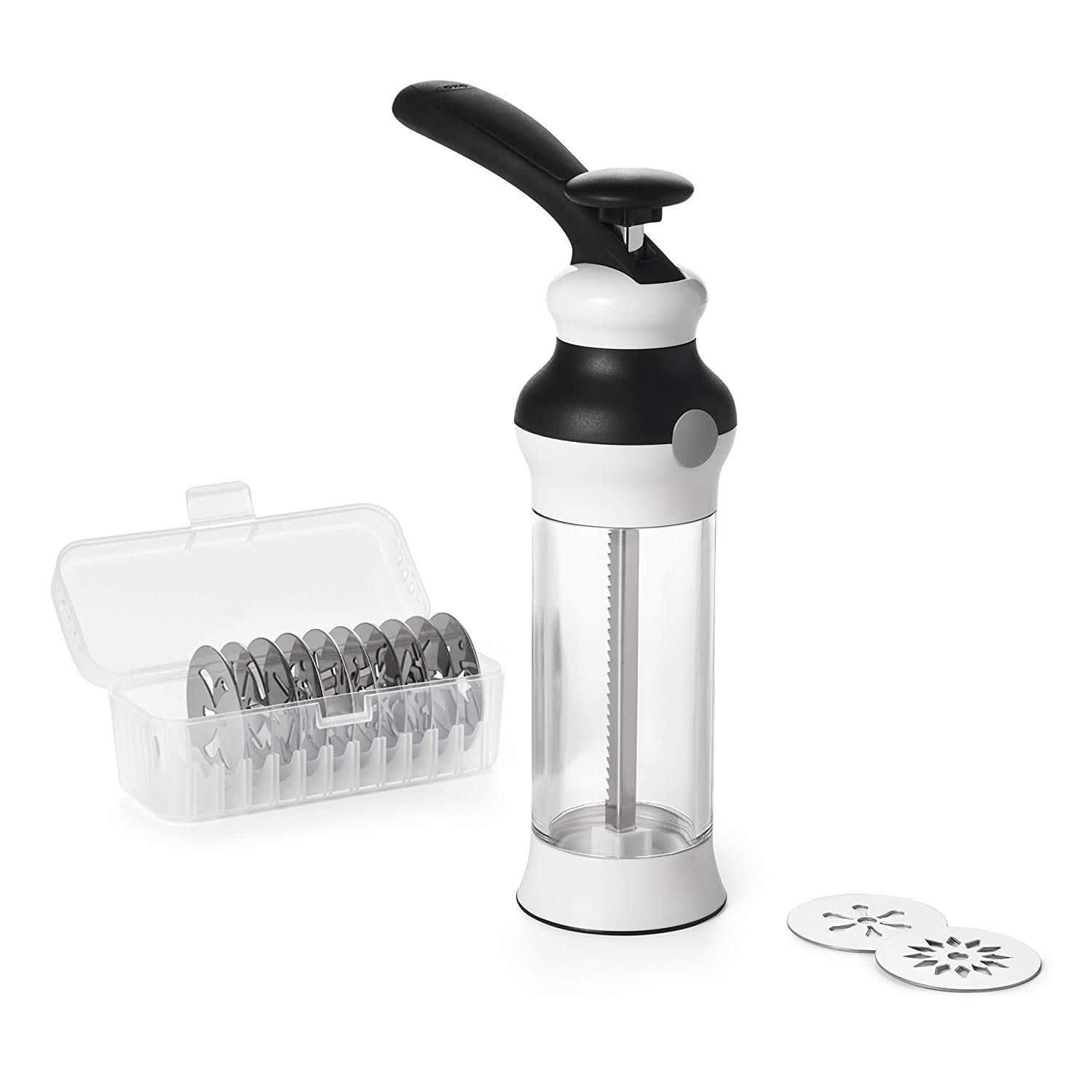 The OXO Cookie Press lets you easily pump out a whole batch of perfectly  shaped holiday-themed cookies - Yanko Design