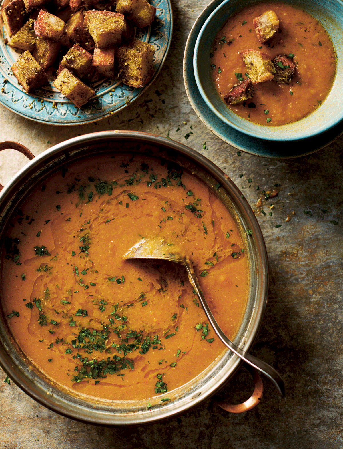 Palestinian Red Lentil and Squash Soup Recipe | The Kitchn