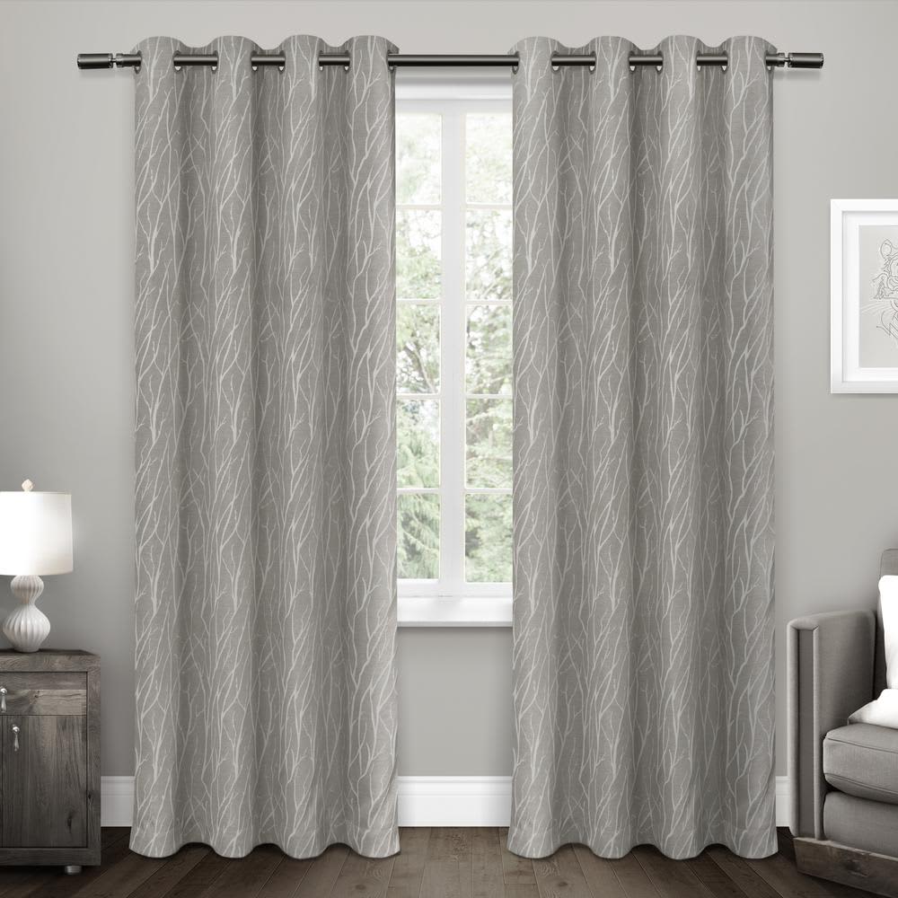 Blackout Curtains Thermal Insulating Room Darkening Curtains for Living Z7A8 