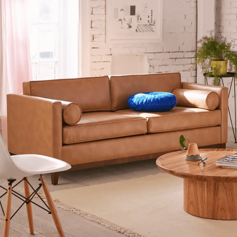 Patches Leather Sofa – Inspired Environments