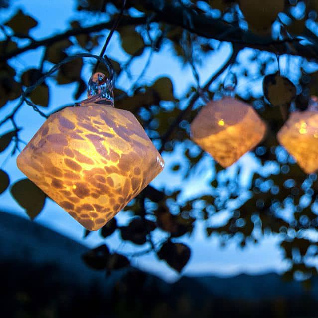 unusual solar string lights