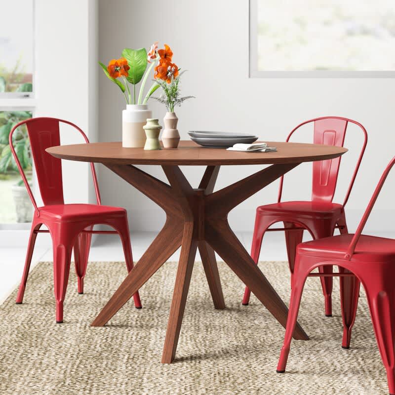 Avers solid online wood dining table