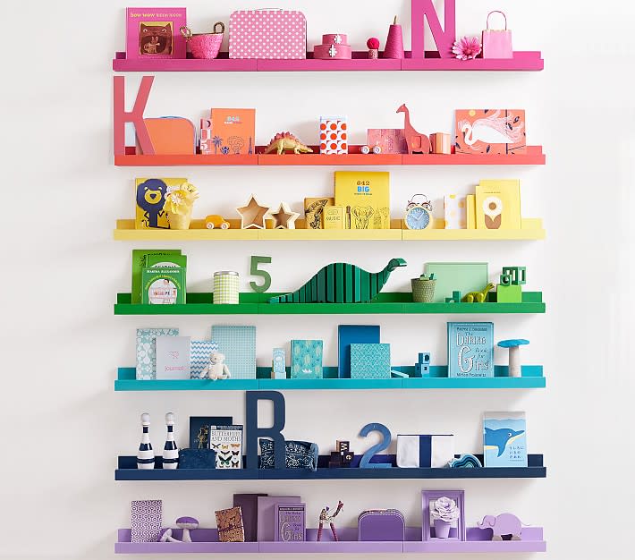 Pottery barn shelves for outlet kids