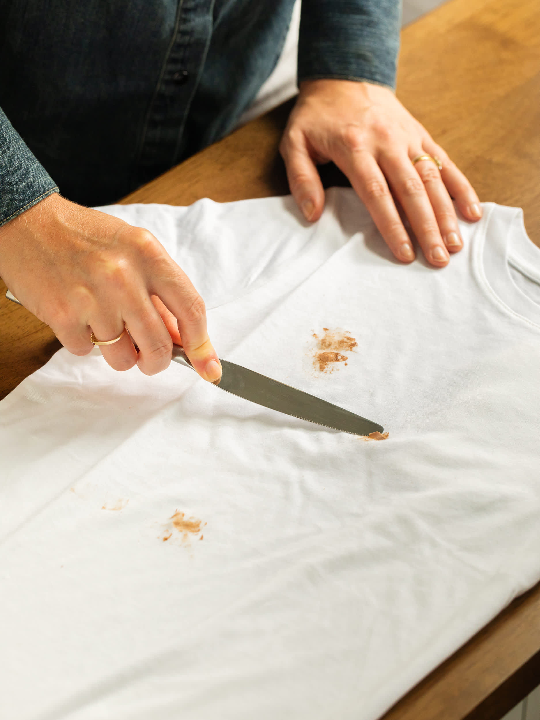 How To Remove Chocolate Stains From Fabric The Kitchn