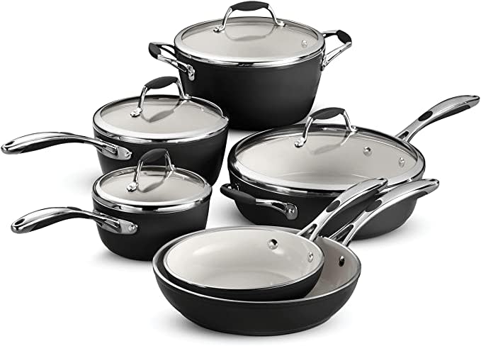 Tramontina Tri-Ply Clad Gourmet 10 Pc Cookware Set & Reviews