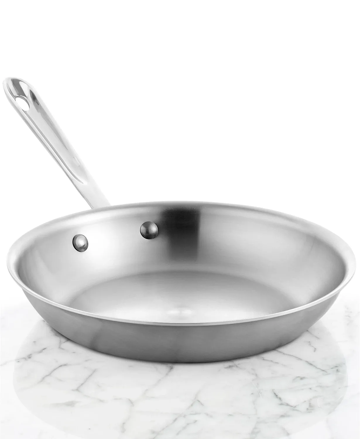 All-Clad D5 Brushed Stainless Steel 4-Qt. Covered Weeknight Saute Pan -  Macy's