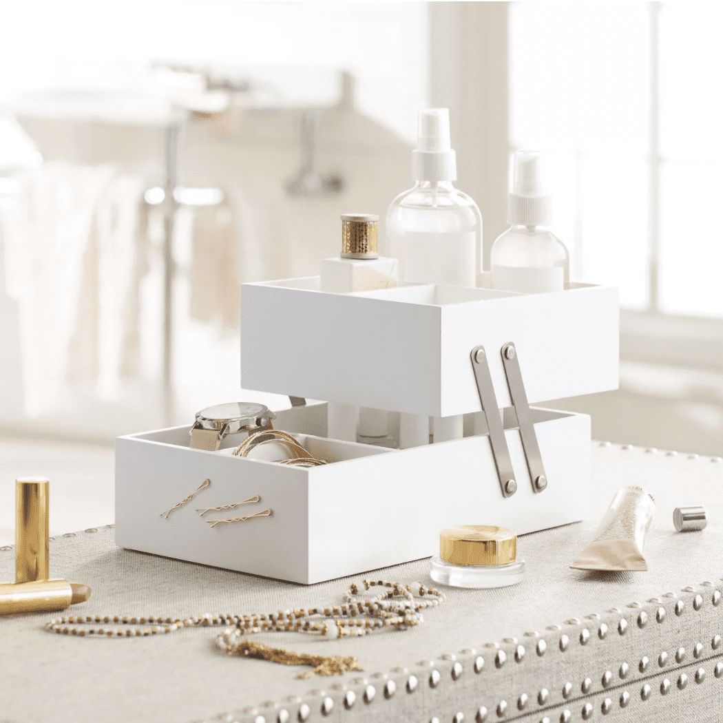 The Best Makeup Organizers of 2022: Acrylic, Rotating, Glass, Wooden | Apartment