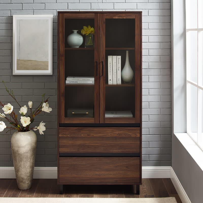 Wayfair  Clear Display & China Cabinets You'll Love in 2023