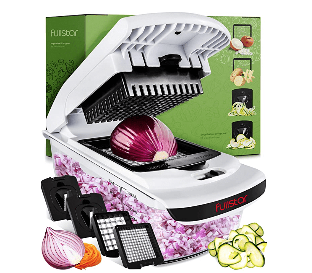 2023 Home Improvement and Kitchen Refresh! Wjsxc Kitchen Gadgets Clearance, Vegetable Chopper, 14-in-1 Multi-function Kitchen, Stainless Steel