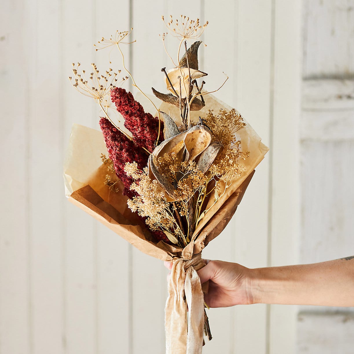 dried flowers Dry flower bouquet for your loved one love rush long-lasting
