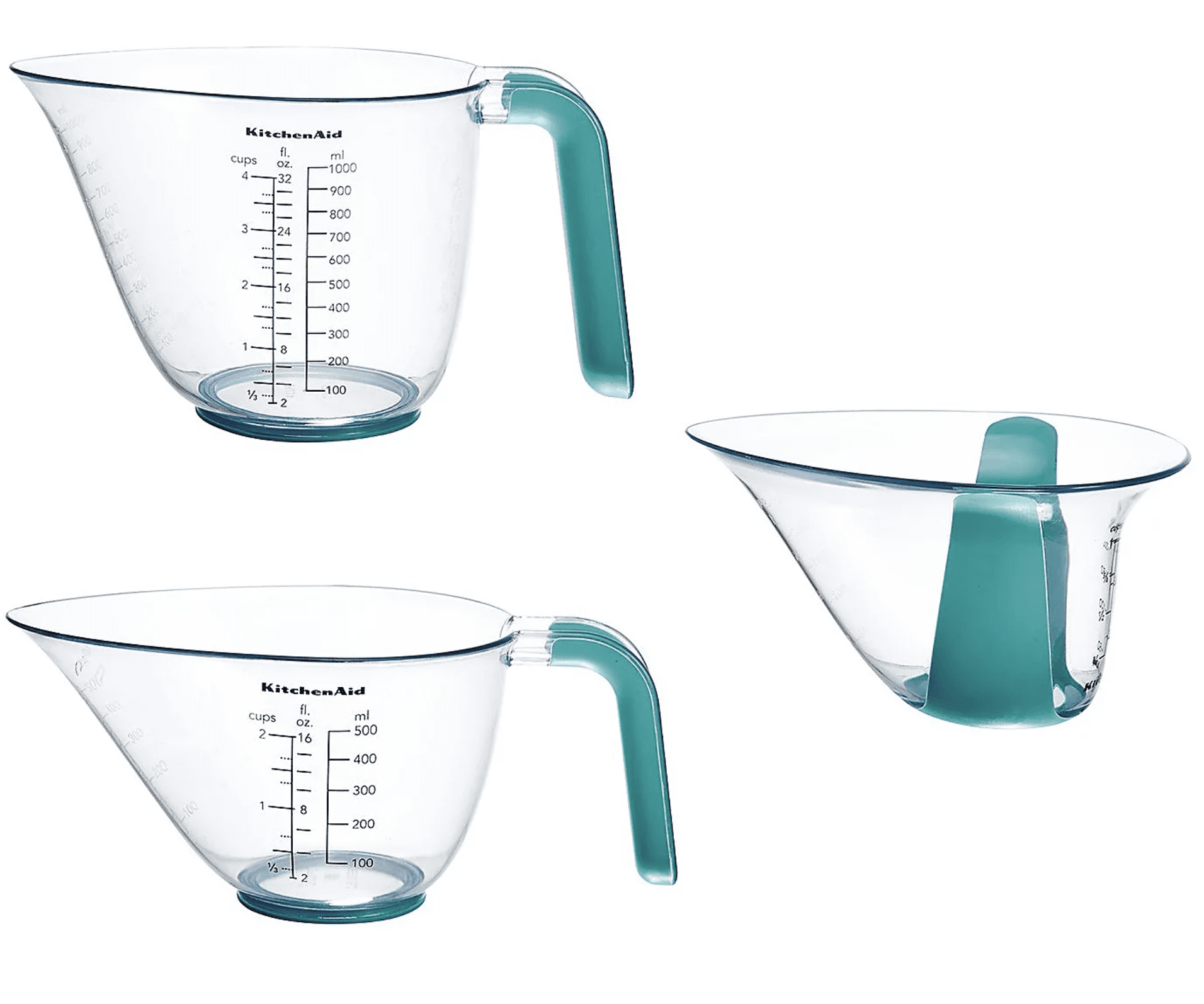 Kitchenaid Pistachio Measuring Cups & Spoons