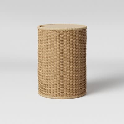 wicker nightstand target