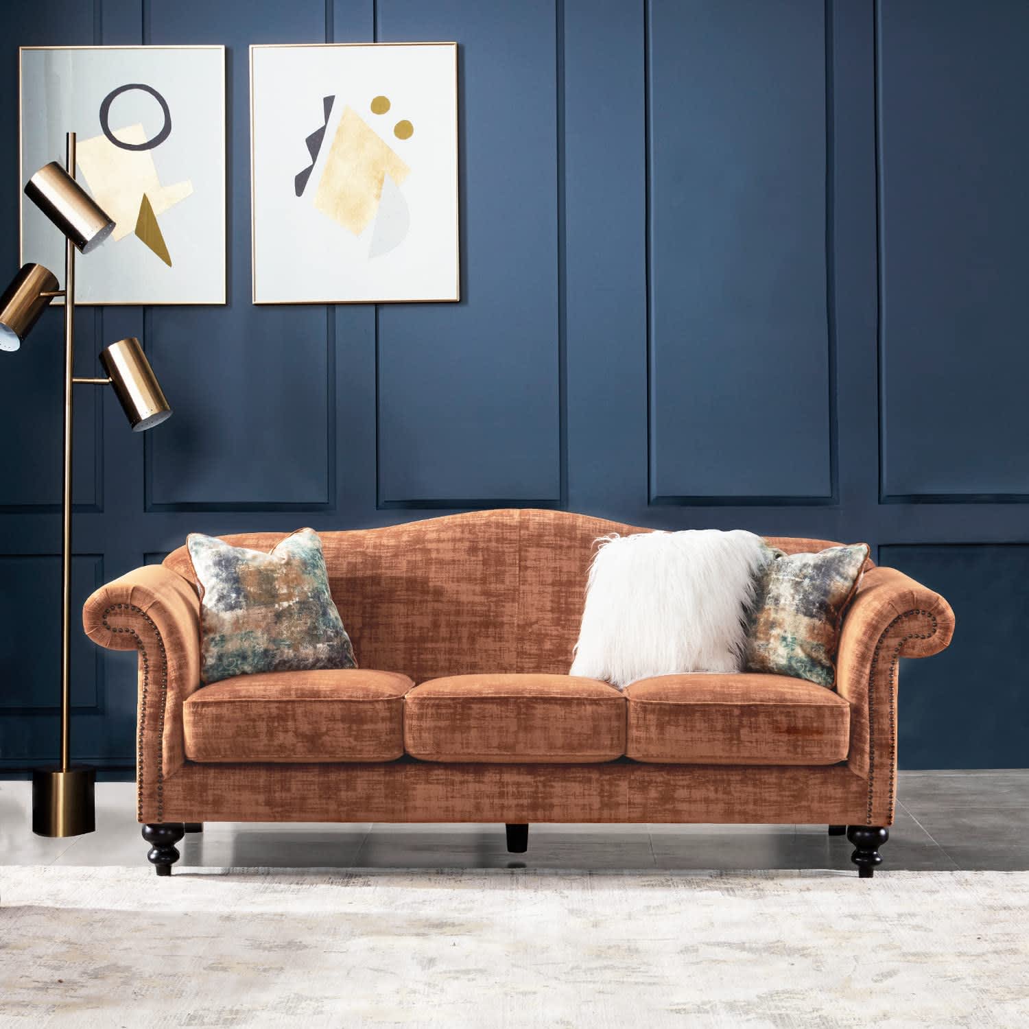 Modern High Backrest Sofa: Best Sofas for Back Support & Relief from B –  Nook and Cranny