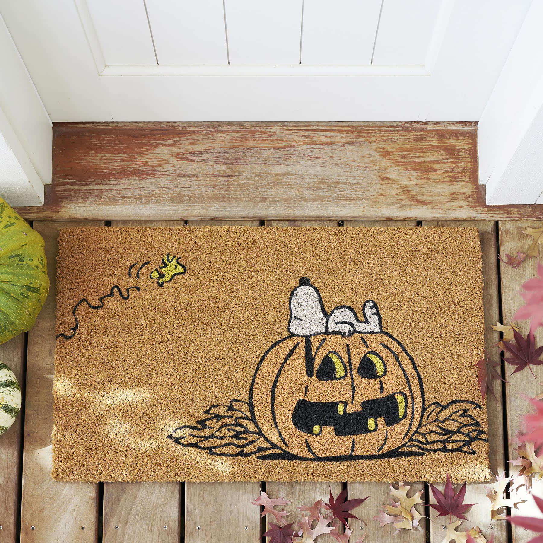 Jack o Lantern Face Halloween Doormat