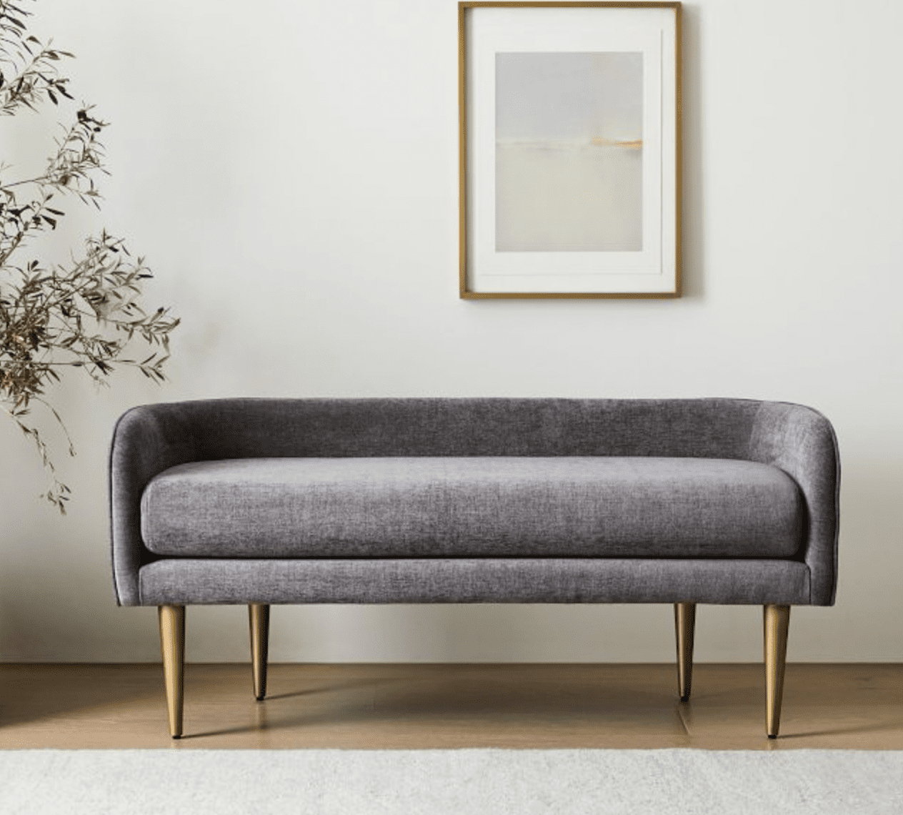 West elm deals a frame bench