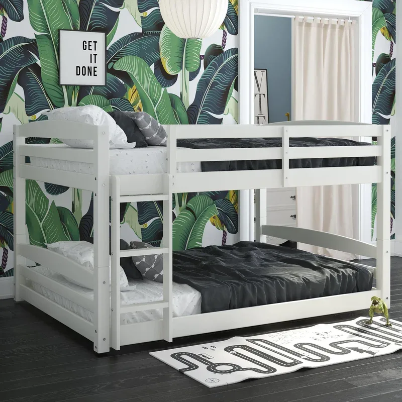 Kean twin over twin bunk cheap bed harriet bee bed frame