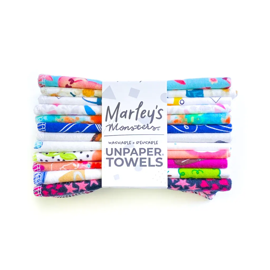 Paperless Towels - Reusable Washable Paper Towels - Eco Girl Shop