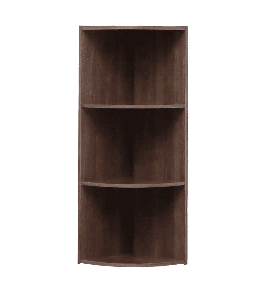 VECELO Bathroom Storage Cabinet with Toilet Paper Holder, 3-Tier Open  Shelves Bathroom Organizer with for Small Spaces, Brown