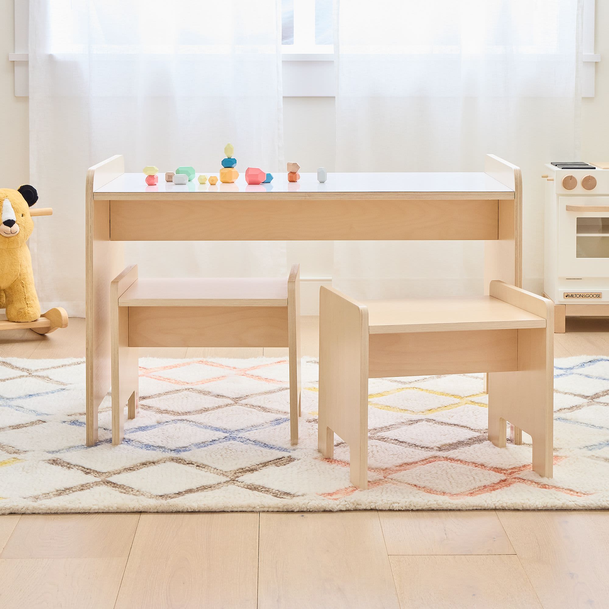 Childrens table and clearance chairs studio