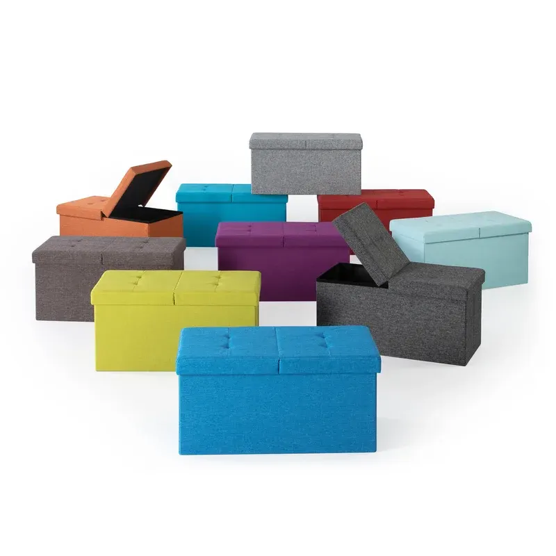 Colorful deals storage ottoman