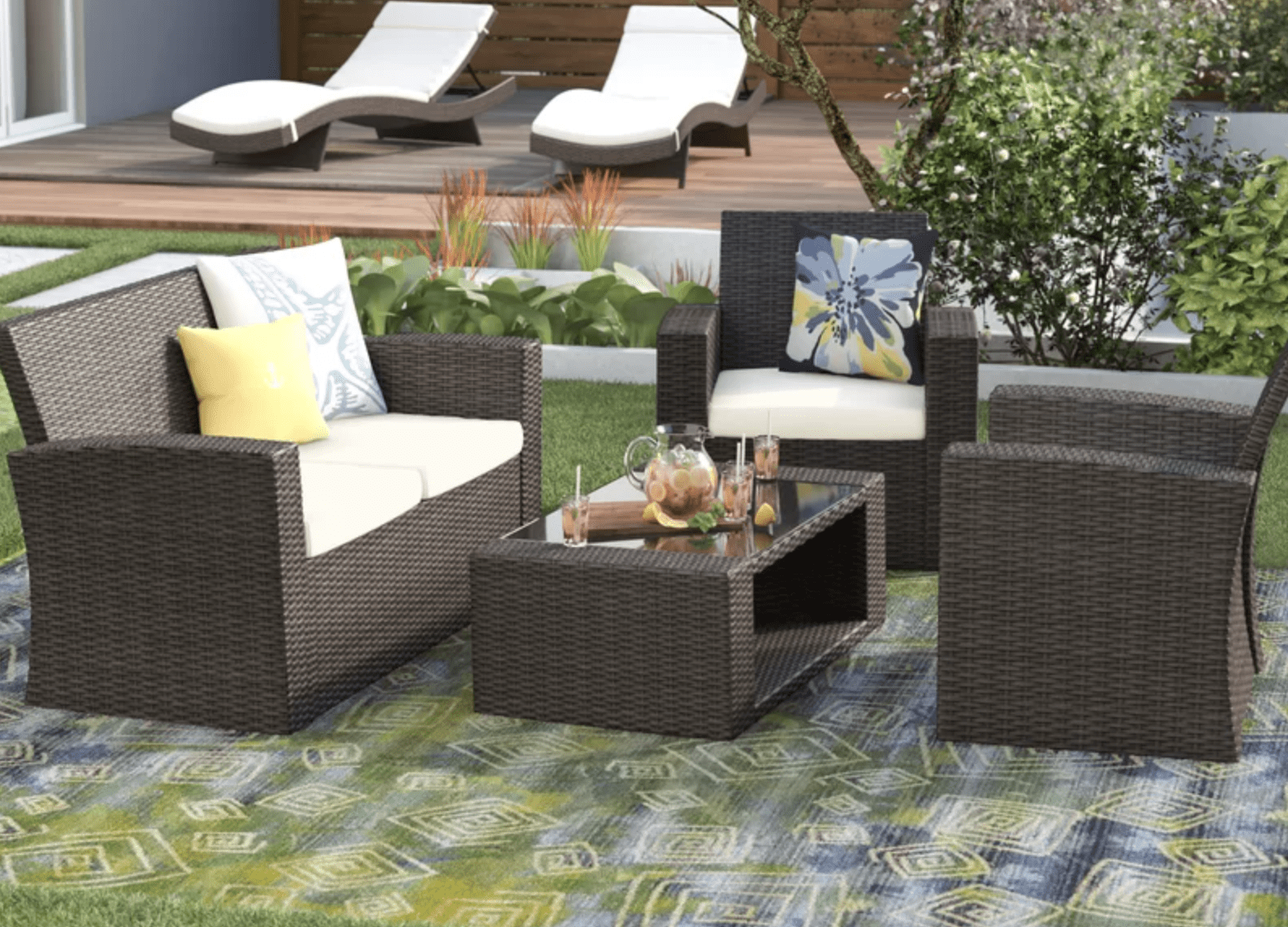 Wayfair outdoor store seating sale