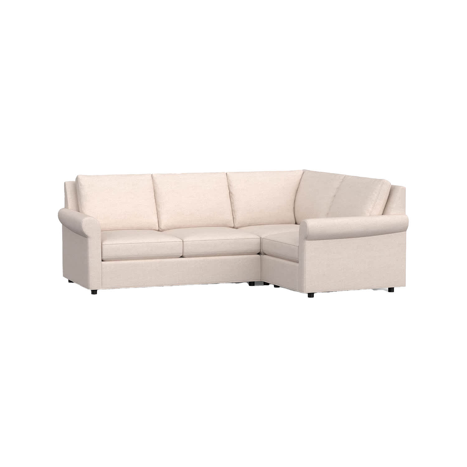 Small store cream sectional