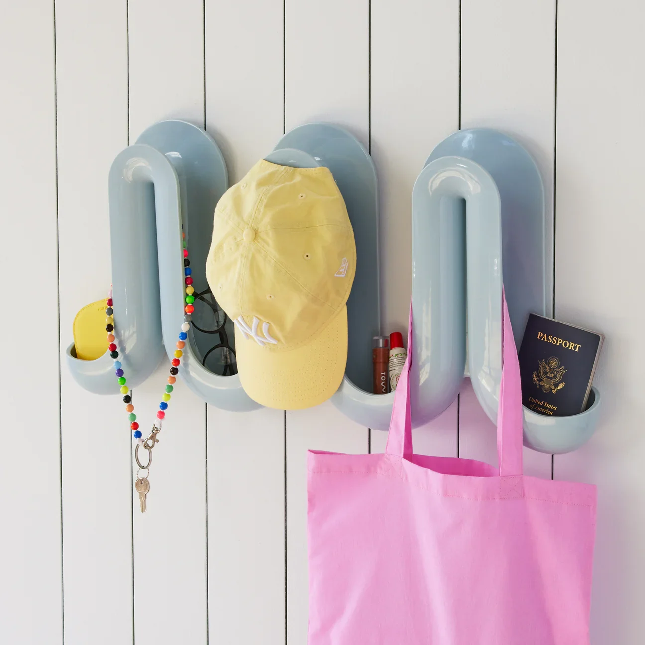  6 Pack Purse Hook Long Handbag Hanger for Table Desk, Creatiee Portable  Bag Holder Under Counter Handbags Hook for Women Girl : Everything Else
