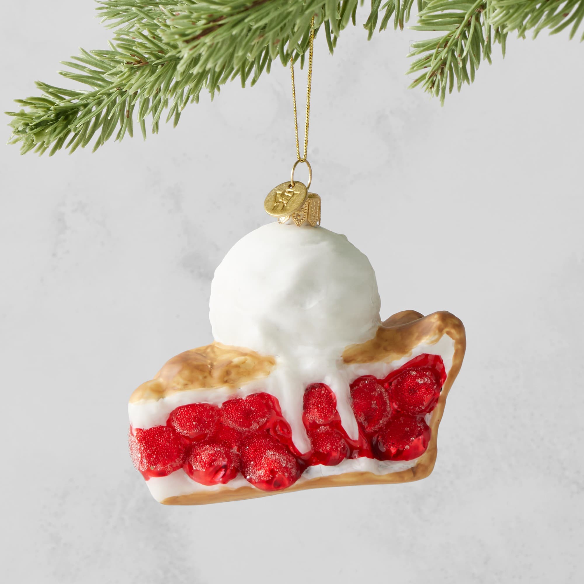 pie christmas ornaments