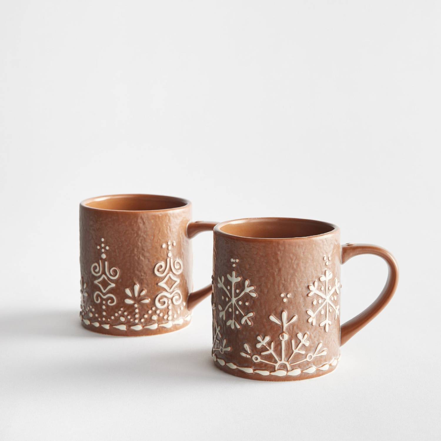 Gingerbread Mugs - Set of 2