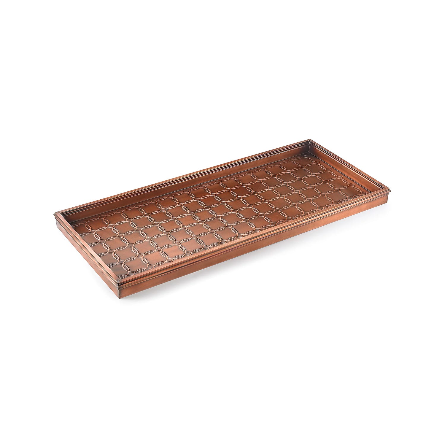http://cdn.apartmenttherapy.info/image/upload/v1703004237/commerce/gift-guides/2023-12-20/03/circles-boot-tray-copper-finish-by-good-directions.jpg