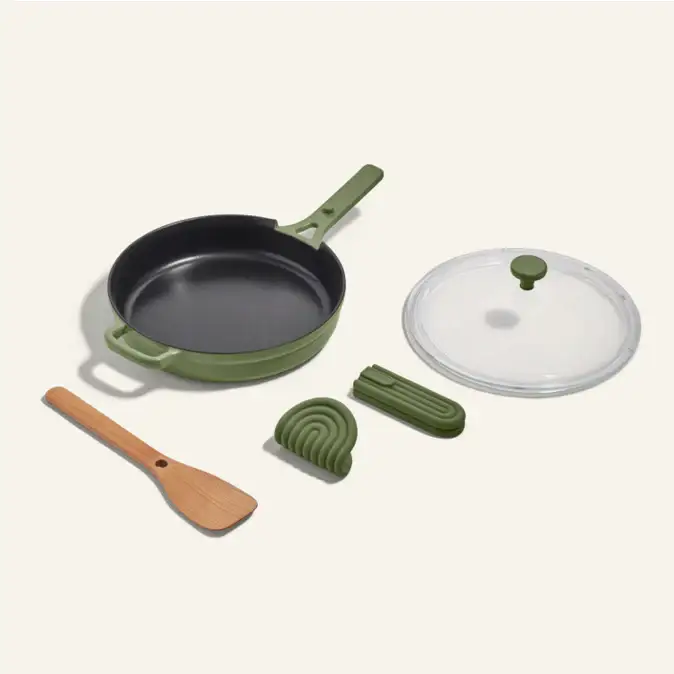 Utopia Kitchen - Saute Fry Pan - Pre-Seasoned Cast Iron Skillet Set 3-Piece  - Nonstick Frying Pan 6 Inch, 8 Inch and 10 Inch - AliExpress