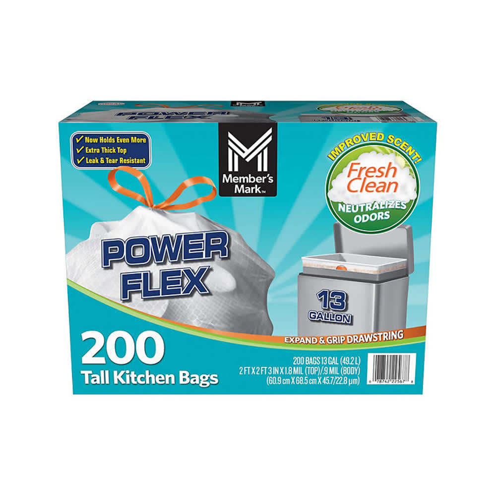 Members mark trash bags discount