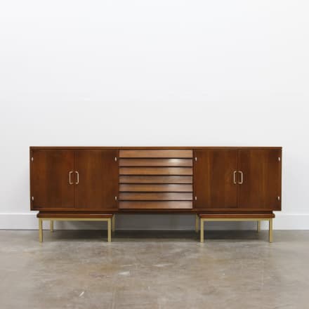 Mid Century Modern 4 Drawer Dresser Media Stand Apartment