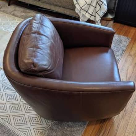 Room Board Wells Tufted Leather Sofa Apartment Therapy S
