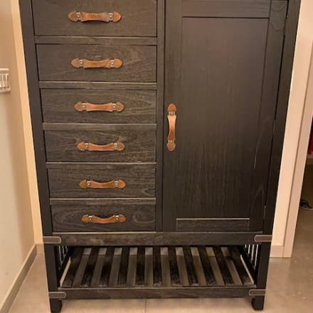 Industrial Locker Dresser From Pottery Barn Apartment